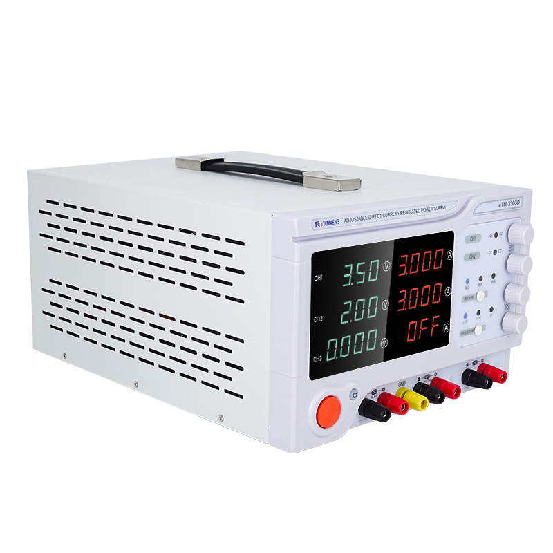 Dual Channel Linear Power Supply 30V 5A - Alimentatore lineare da tavolo a 4