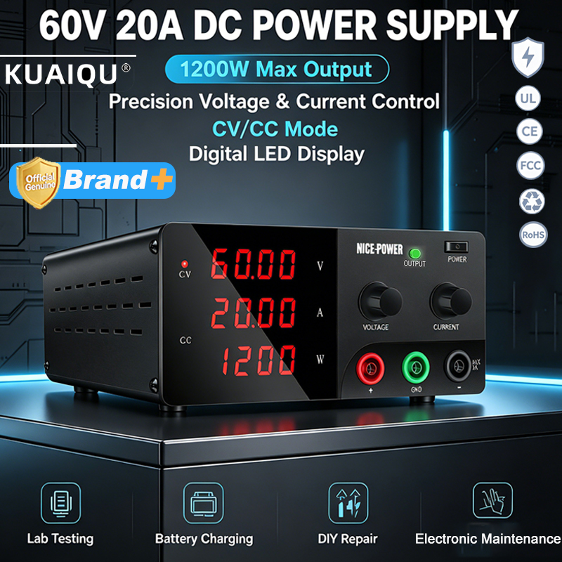 NICE-POWER Alimentatore da Ban - High Power 60V 20A Bench Power Supply recensione e prezzo